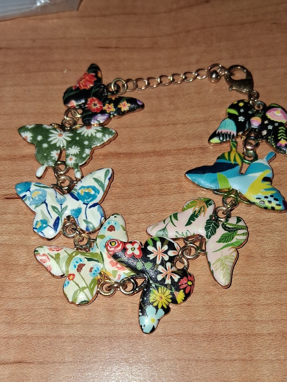 Butterfly Charm Bracelet